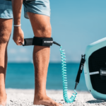 Core Wingfoil Coiled Board Leash | Velcro Connection